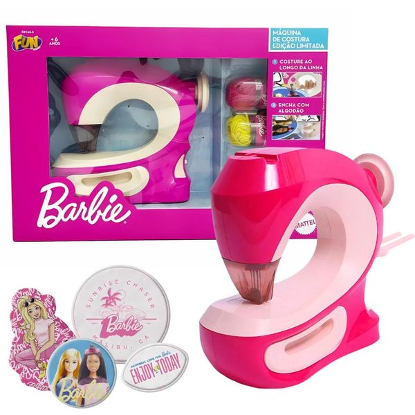 Barbie Máquina de Costura Edição Limitada - Fun Divirta-se
