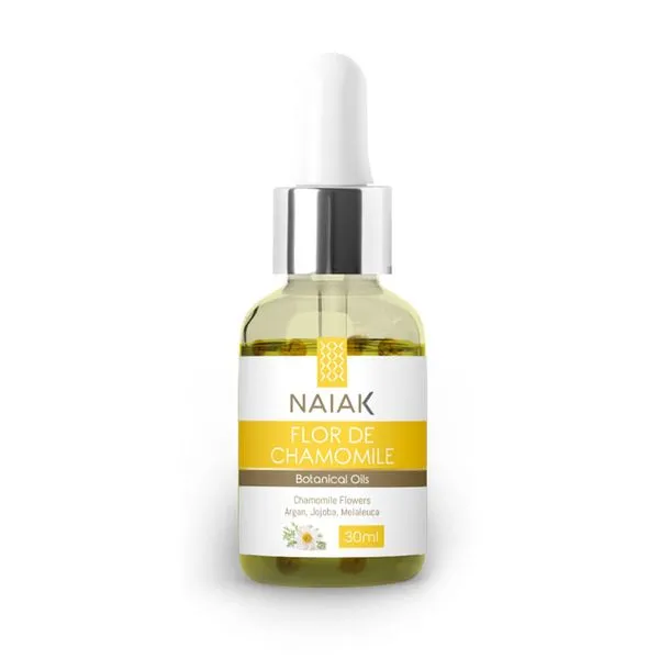 Flor de Chamomile Óleo Hidratante Naiak 30ml