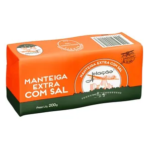 Manteiga Aviação com Sal Tablete 200g