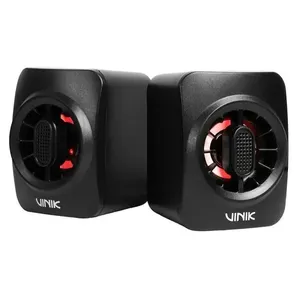 Caixa de Som Gamer Vinik Eclipse VSPKG6WEC 6W 2.0 Conexao P2 3,5mm e USB Preto Caixa de Som Gamer Vinik Eclipse VSPKG6WEC 6W 2.0 P2 3,5mm e USB Preto