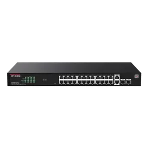 Switch IP-COM 24 Portas PoE 10/100/1000 26P+2SFP Cloud Managed Giga Metal