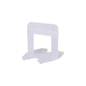 Base Nivela Piso Flex 1mm - Pacote C- 50 Peças - Para Cerâmica E Porcelanato - Moldimplas