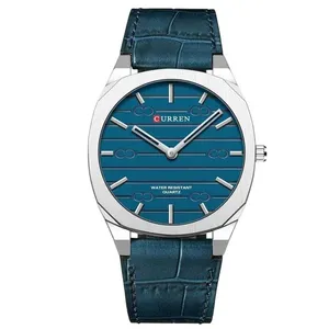 Relógio Masculino Curren 8480 Analógico em Aço Inoxidável à Prova D'água Azul Relógio Masculino Curren 8480 Analógico em Aço Inoxidável Azul