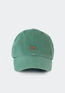 Boné Masculino Aba Curva Com Bordado - Verde UNI