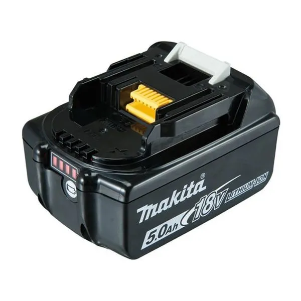 Bateria de Lítio BL1850B 18V 5AH Indicador de Nível de Carga sem Efeito Memória Makita Bateria de Lítio BL1850B 18V 5AH Indicador de Nível de Carga Makita