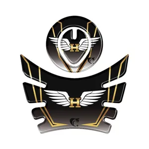 Adesivo Protetor Tanque Bocal Moto Bros Até 2015 Cor Preto