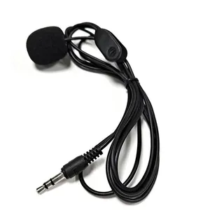 Microfone Lapela com pino P2 Câmeras e Celular
