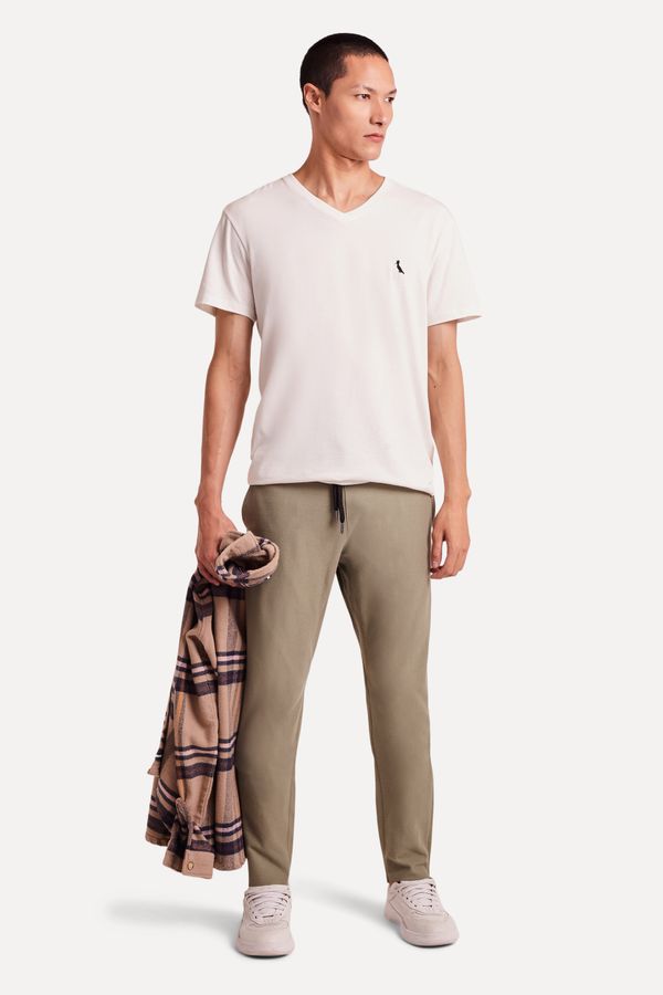 Calca Moletom Diagonal Militar - G