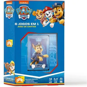 Jogo De Cartas 6 em 1 Da Patrulha Canina - Copag 31362