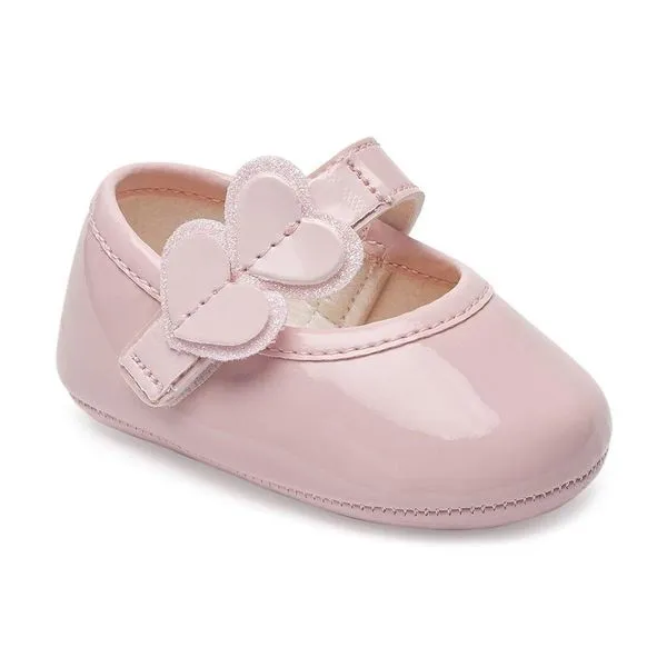 Sapatilha Infantil Nº2 Pimpolho Love Rosa (MP)
