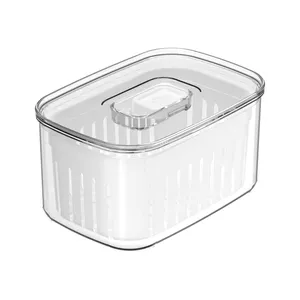Organizador com Cesto Clear Fresh Transparente Ou 650 ml