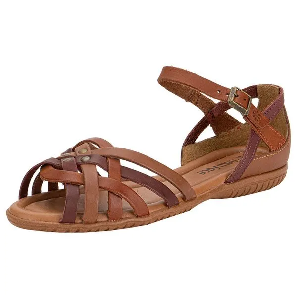 Sandália Feminina Flat New Face 31402 CANELA 36