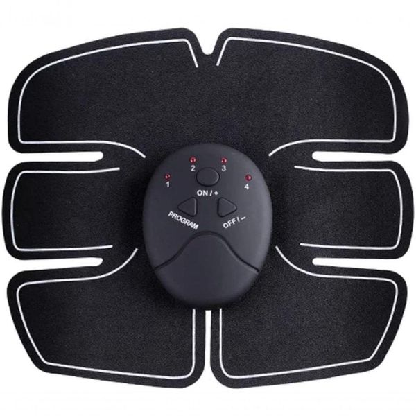 Kit Tonificador Muscular Abdominal Braço Ems Fitness Estimulador 3 Em 1