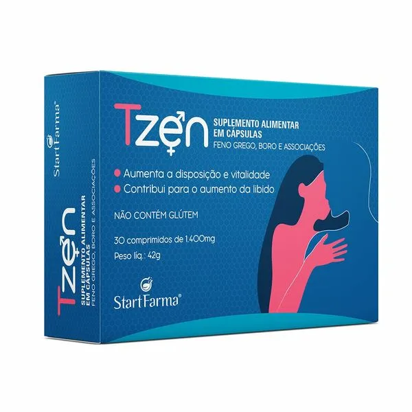 Suplemento Alimentar Tzen Starfarma 30 Comprimidos de 1.400mg
