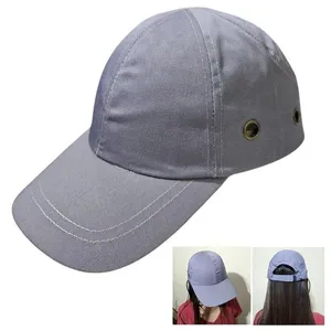 Bone Com Capacete Epi Obra Segurança Do Trabalho Casquete Construçao Reparo Oficina Resistente Proteçao