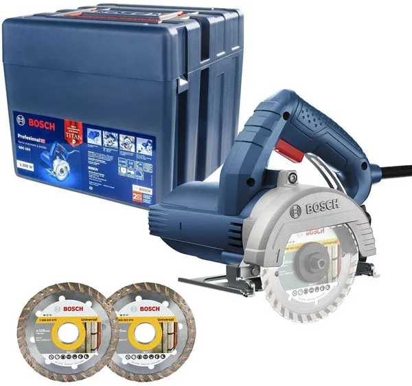 Serra Mármore Bosch GDC 150 Com Maleta e 2 Discos 220V