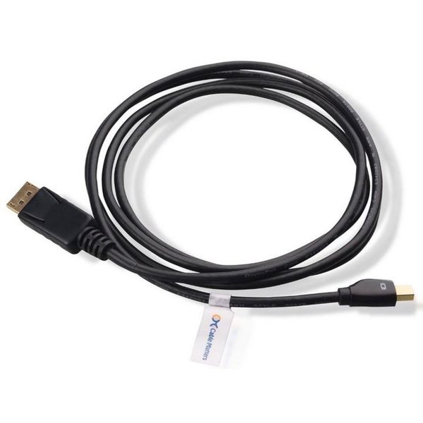Cabo Adaptador de Vídeo - Mini Displayport v1.1a > DisplayPort - 1,8m - Cable Matters - Preto - 101007-Black-6