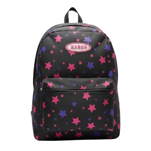 Mochila Karga Miami Stars Preto E Rosa 24L (MP)