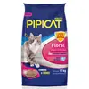 Areia Pipicat Perfumada Floral para Gatos 12 kg