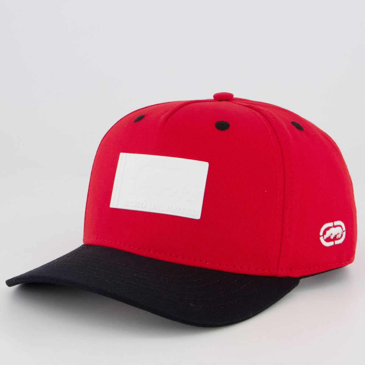 Boné Ecko Stra Preto e Vermelho