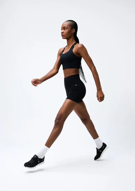 Bermuda Esportiva Feminina Biker - Preto P