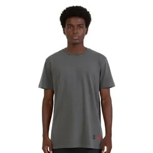 Camiseta Masculina Flamengo Braziline Batida Cinza M (MP)