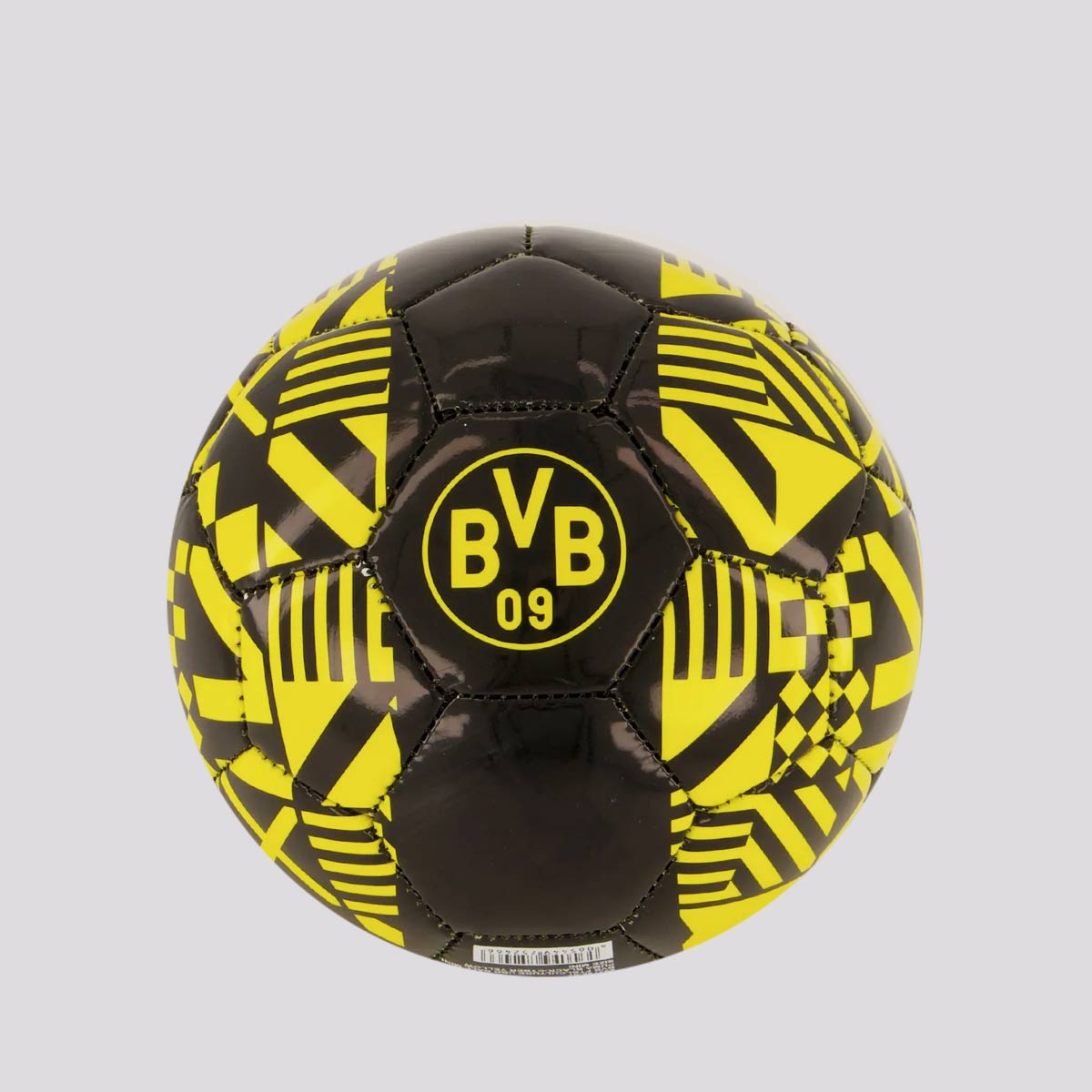 Mini Bola Puma Borussia Dortmund FTBL Culture UBD Preta e Amarela