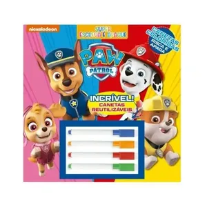 Livro Vitrola Super Escreva e Apague Diversos LIVRO VITROLA SUPER ESCREVA E APAGUE DIV