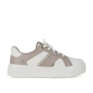 Tênis Kolosh Flatform Branco e Cinza 35
