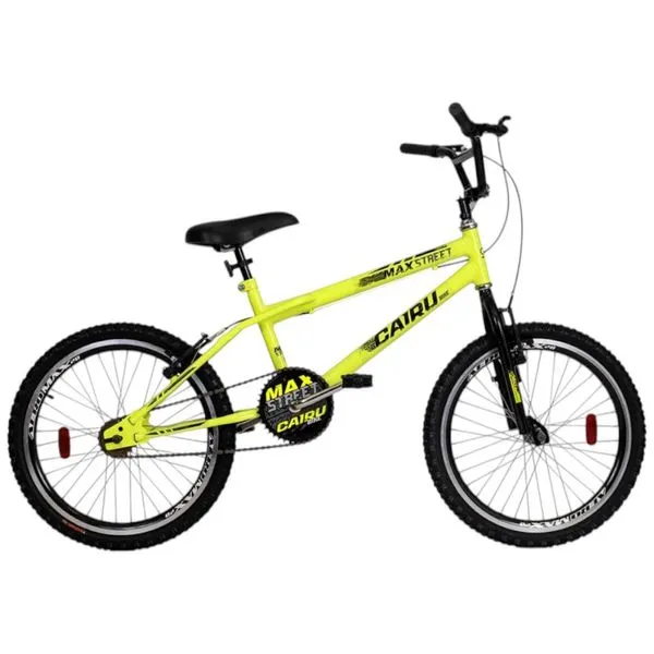 Bicicleta Cairu Aro 20 Freest Max Street Amarelo E Preto (MP)