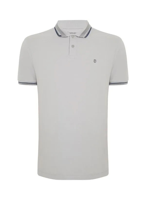 Polo Slim Fit Gola Friso Masculina Individual G