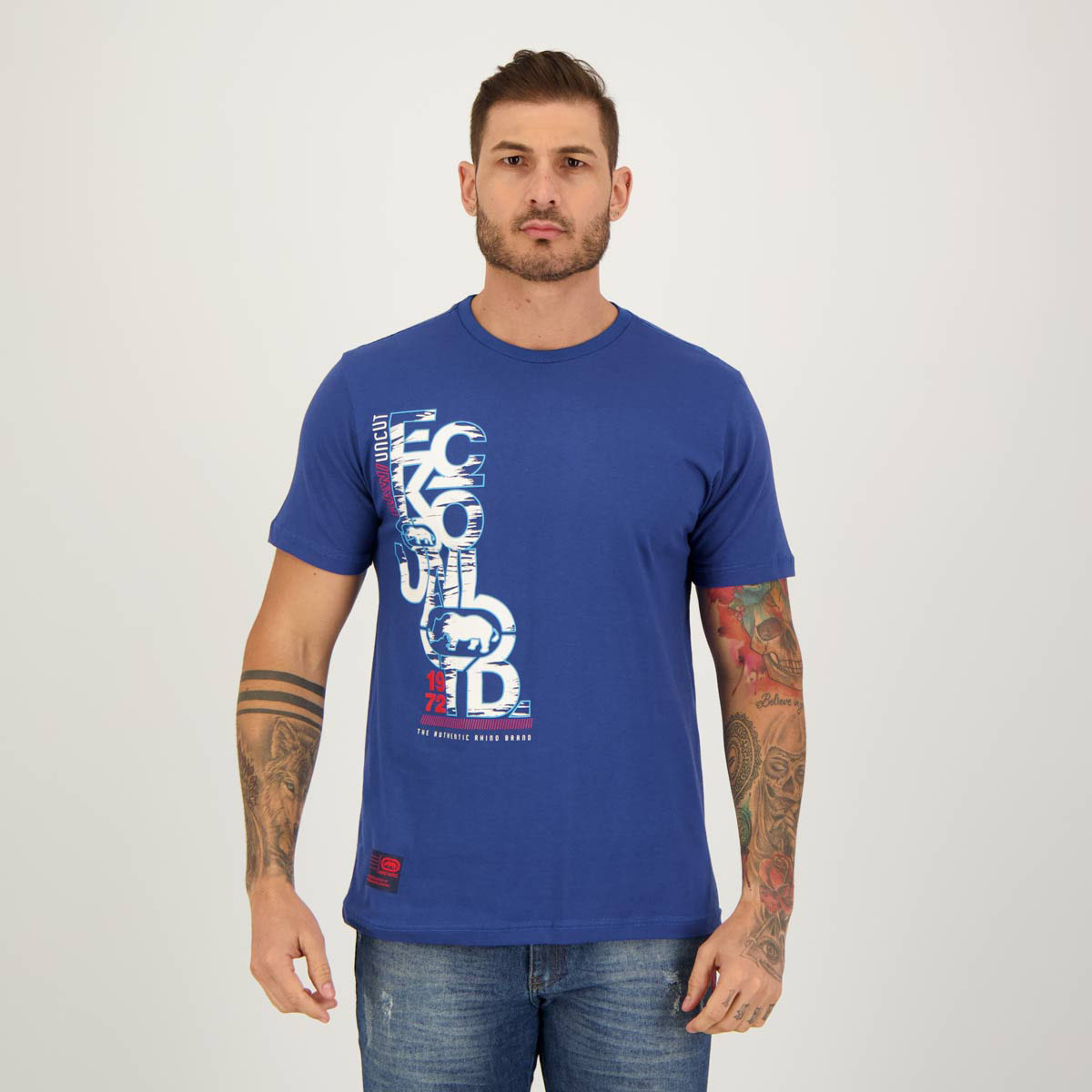 Camiseta Ecko Raw Uncut Azul