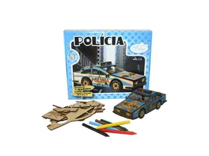 Quebra-Cabeça 3D Coleção S.O.S. Polícia - Artyara