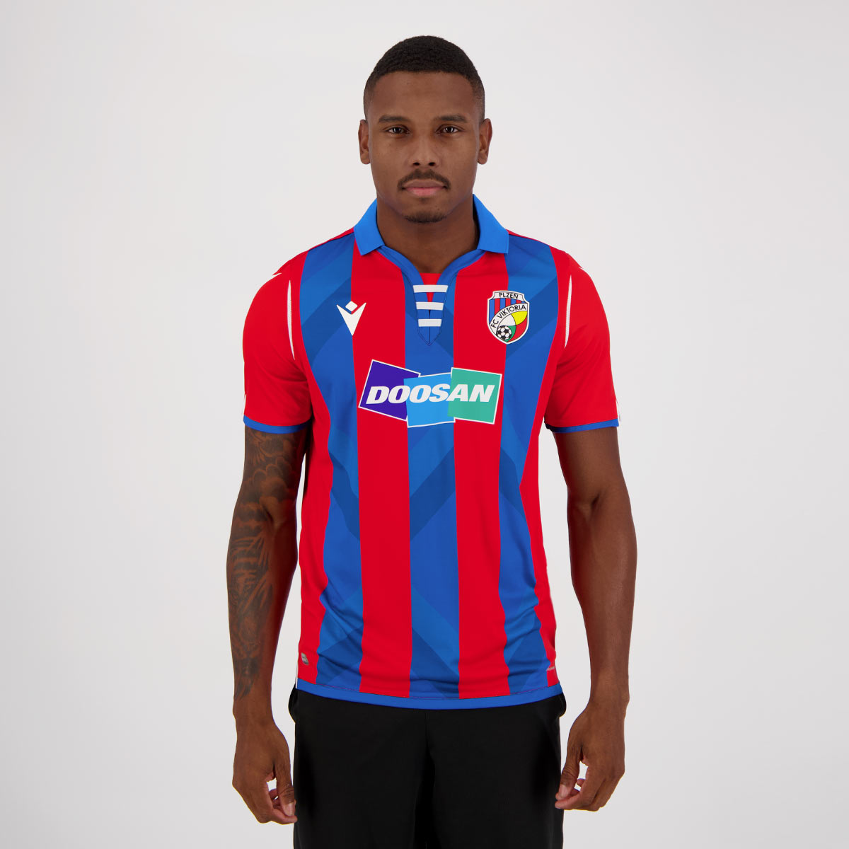 Camisa Macron Viktoria Plzen Home 2021