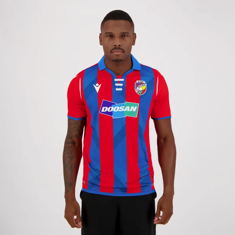 Camisa Macron Viktoria Plzen Home 2021