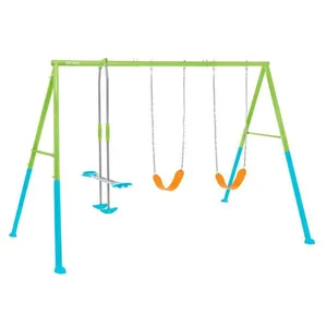 Balanço de Jardim Infantil Três Posições Gangorra e Assentos Intex
