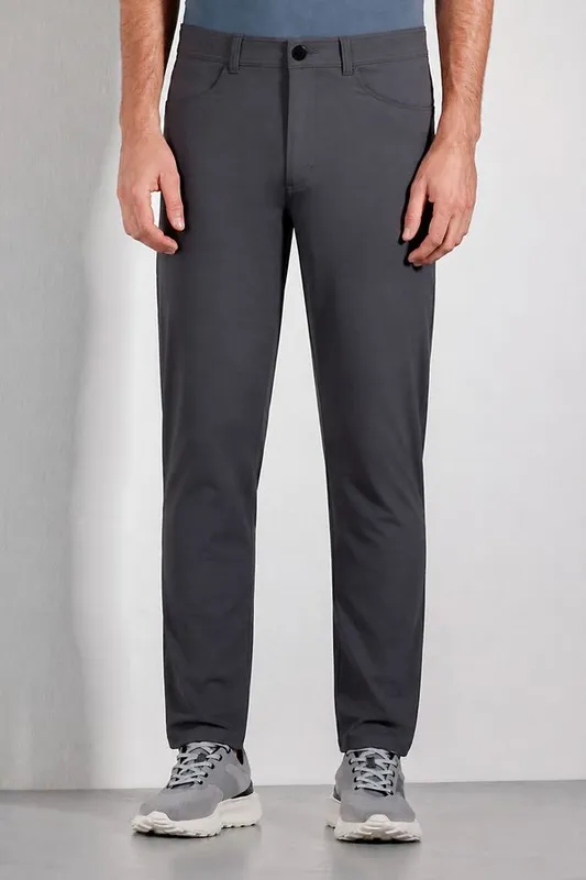 Calça Five Pockets Confort Cinza - 40