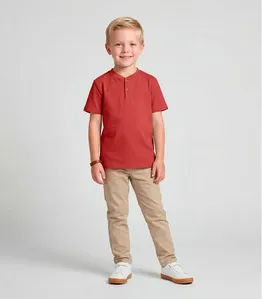 Camiseta Infantil Menino Cotton Leve Trick Nick Vermelho 1