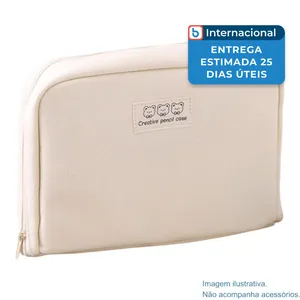 Estojo Escolar Fcteap Off-White A-MBI