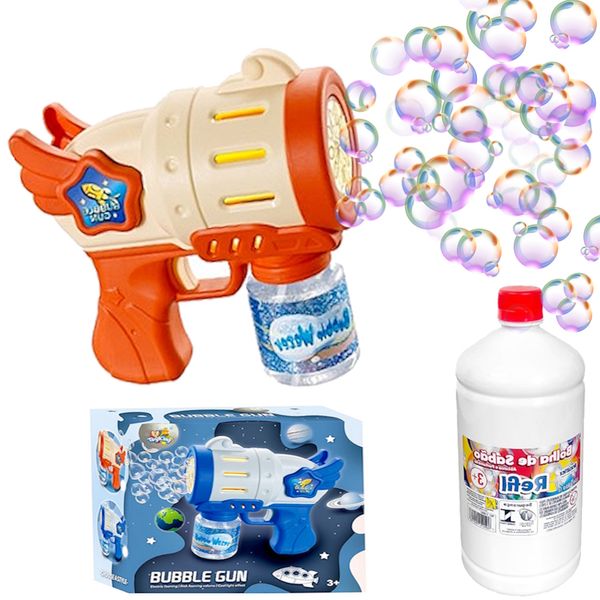 Brinquedo Solta Bolhas Presente Menino Menina Dia Crianças