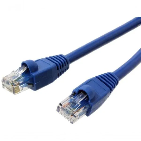 Cabo De Rede 40 Metros Ethernet Lan Rj45 Cftv Azul Tamanho: 40M