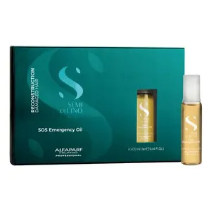 Kit Ampola Alfaparf Semi Di Lino Reconstruction SOS Emergency Oil (06x13ml)