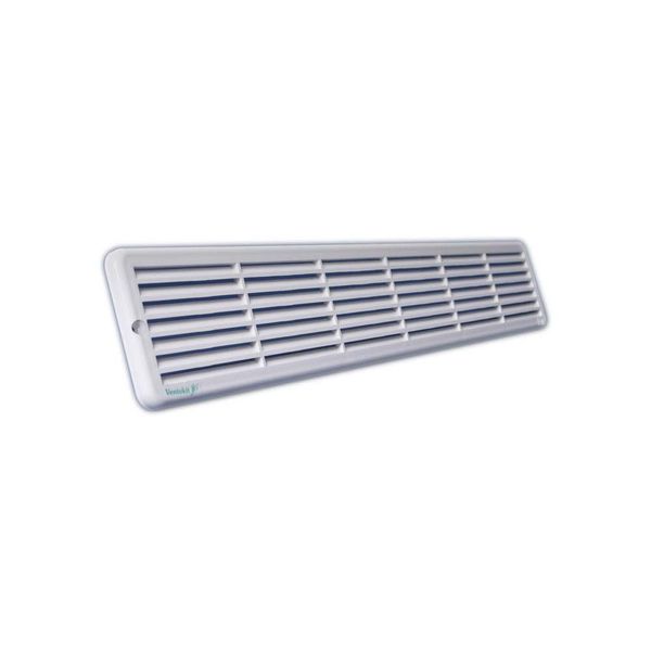 Grade de Ventilação Adesiva WDB 50X8cm com Tela Branca