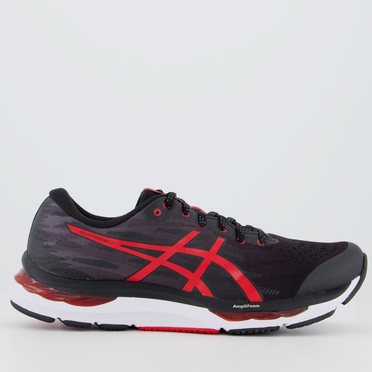 Tênis Asics Gel-Hypersonic Preto e Vermelho