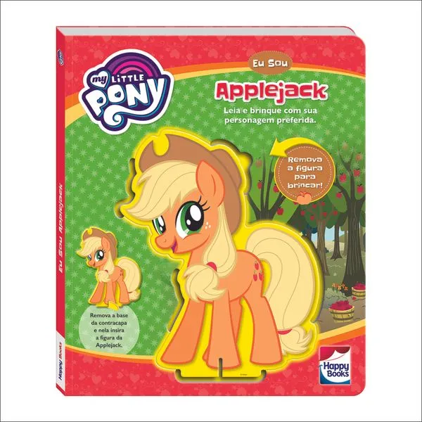 Livro - My Little Pony - Eu Sou - Applejack - Happy Books