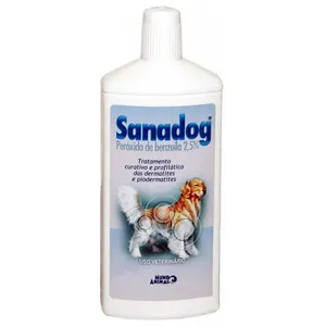 Shampoo Sanadog para Cães Mundo Animal 125 ml