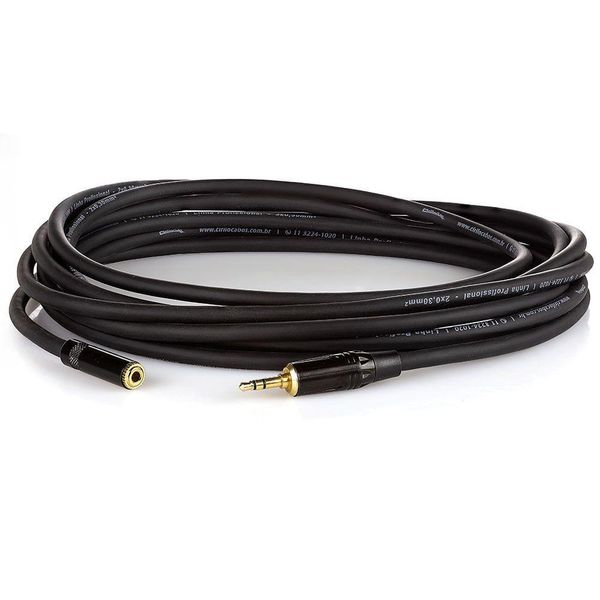 Extensão P2 Fone De Ouvido Profissional - 85 Metros