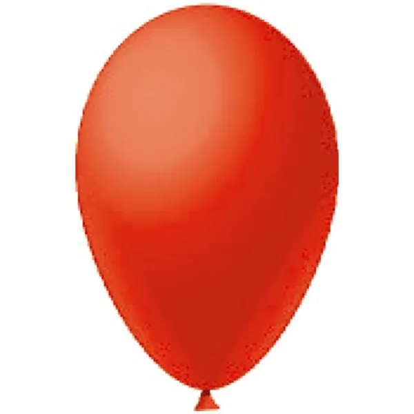 Balão Liso 7 Polegadas Latex Vermelho - Festball