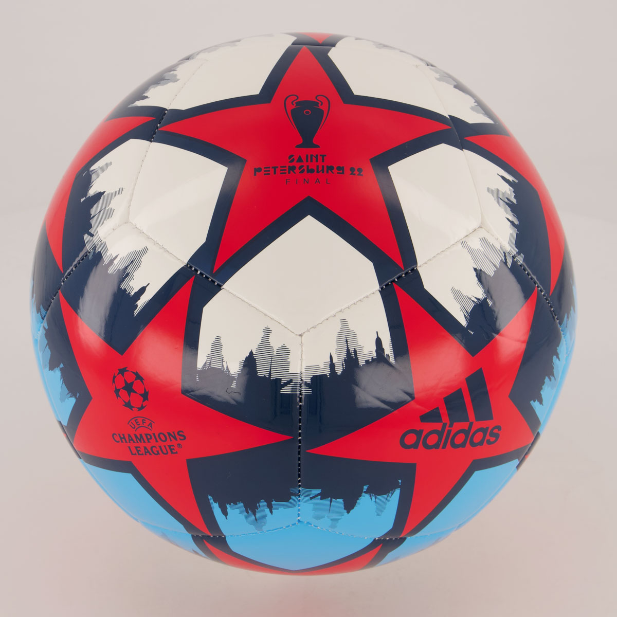 Bola Adidas UCL Club Campo Vermelha