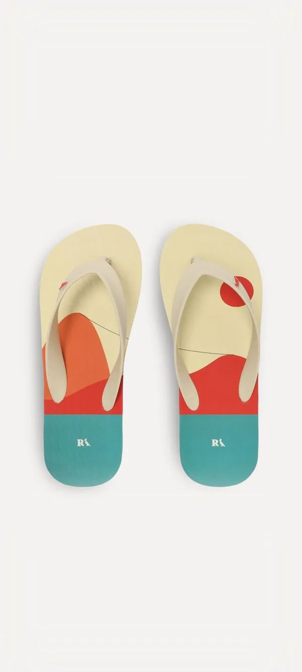 Chinelo Rsv Pao De Acucar Flat Warm Gray/Warm Gray - 37/38